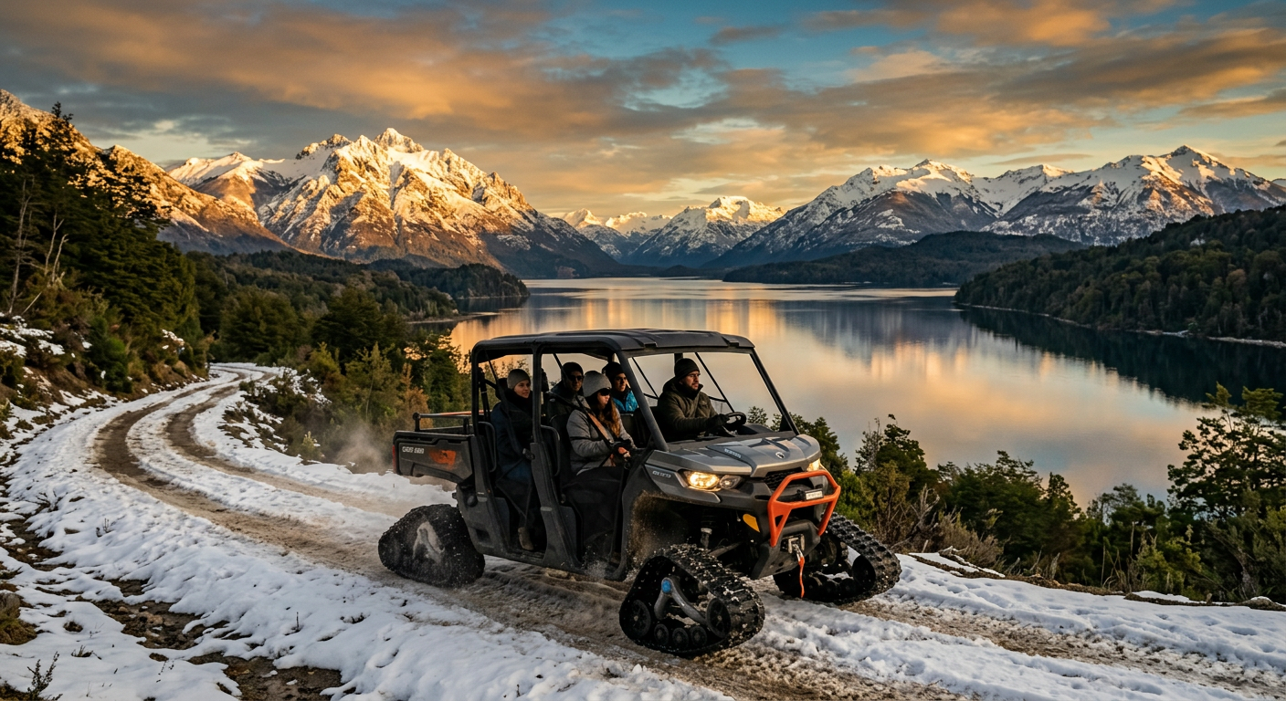 Can-Am Defender com Esteiras