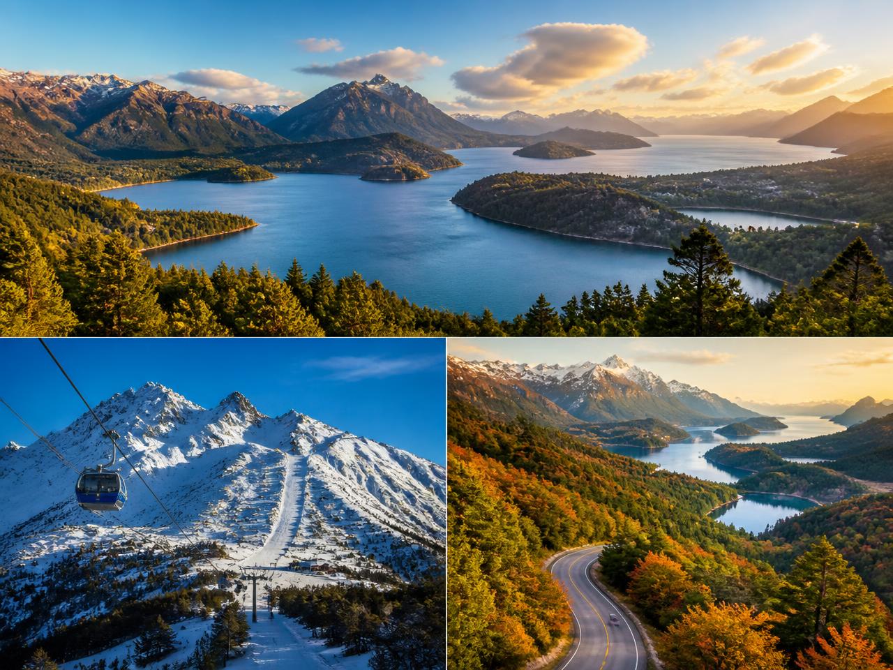 Combo Bariloche — Circuito Chico + Cerro Catedral + San Martin 7 Lagos