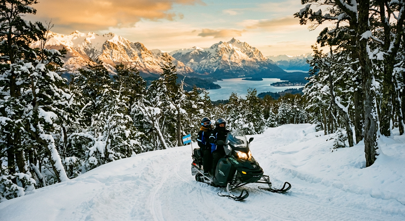 Passeio em Moto de Neve — Cerro Otto